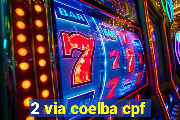 2 via coelba cpf